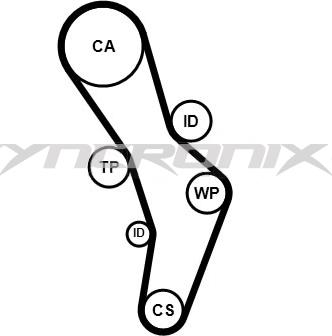 SYNCRONIX SY1056N - Vaxt kəməri furqanavto.az