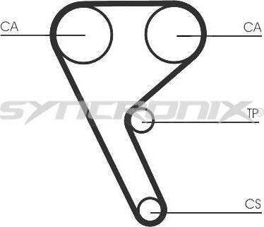 SYNCRONIX SY1157N - Vaxt kəməri furqanavto.az