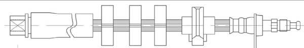 Technika 46371 - Əyləc şlanqı furqanavto.az