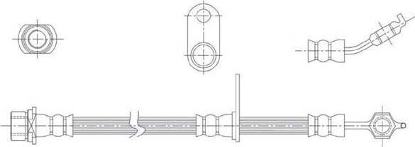 Technika 43843 - Əyləc şlanqı furqanavto.az