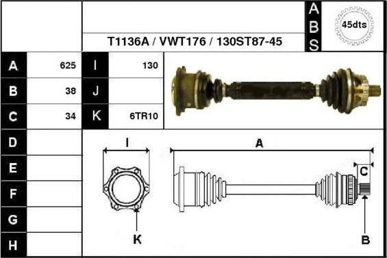 Technika 67130A - Sürücü mili furqanavto.az