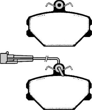 R Brake RB0729 - Əyləc altlığı dəsti, əyləc diski furqanavto.az