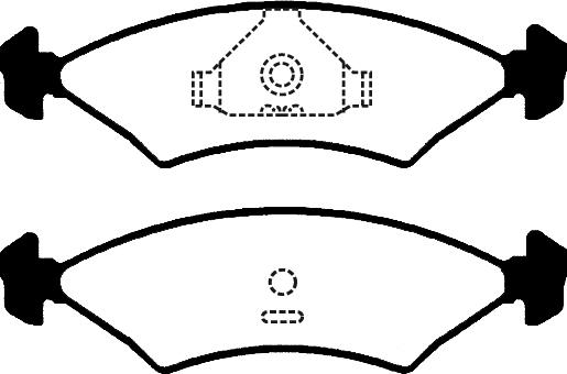 Technika 01100 - Əyləc altlığı dəsti, əyləc diski furqanavto.az