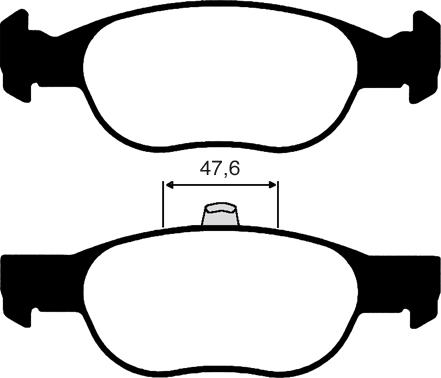 Technika 01236 - Əyləc altlığı dəsti, əyləc diski furqanavto.az