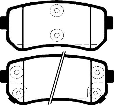 BENDIX 510538 - Əyləc altlığı dəsti, əyləc diski furqanavto.az