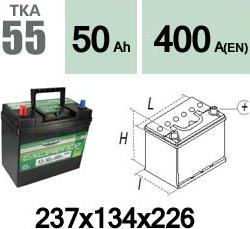 Technika TKA55 - Başlanğıc batareyası furqanavto.az