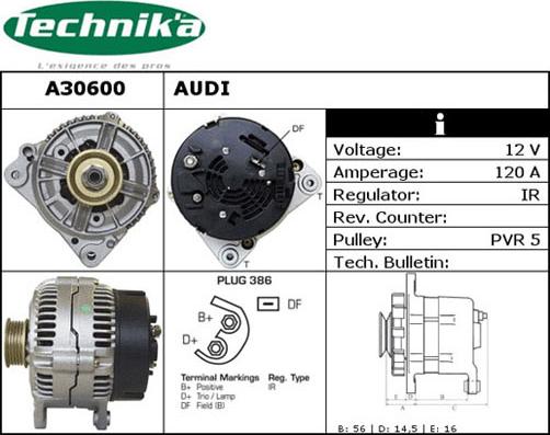 Technika A30600 - Alternator furqanavto.az