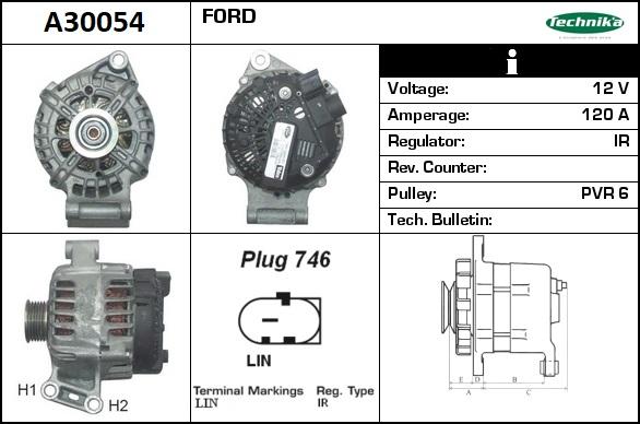 Technika A30054 - Alternator furqanavto.az