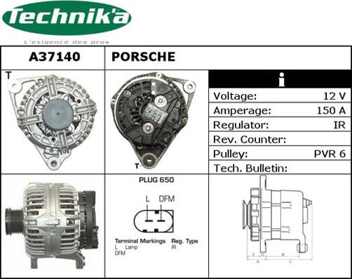 Technika A37140 - Alternator furqanavto.az