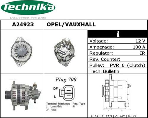 Technika A24923 - Alternator furqanavto.az