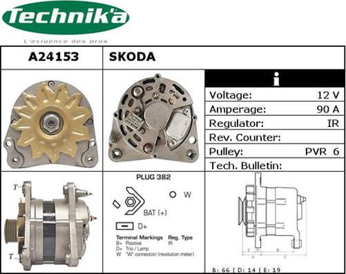 Technika A24153 - Alternator furqanavto.az