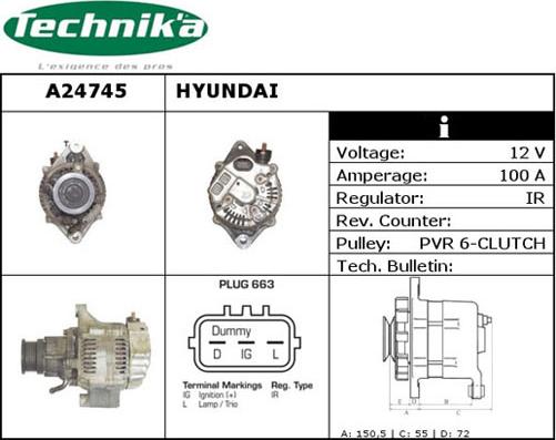 Technika A24745 - Alternator furqanavto.az