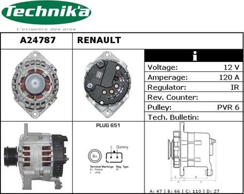 Technika A24787 - Alternator furqanavto.az