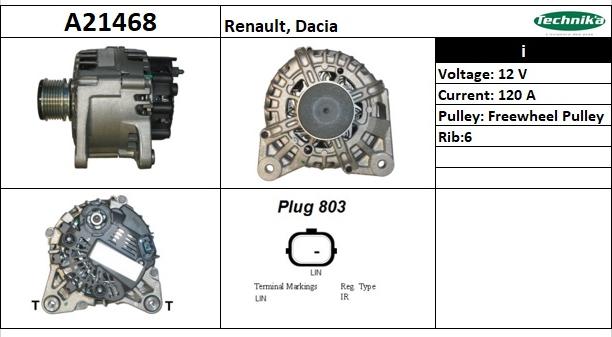 Technika A21468 - Alternator furqanavto.az