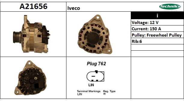 Technika A21656 - Alternator furqanavto.az