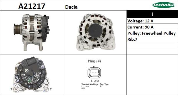 Technika A21217 - Alternator furqanavto.az