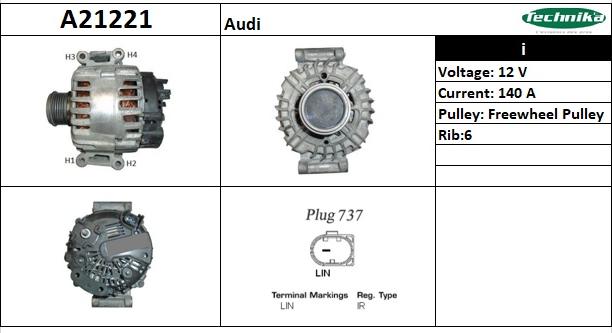 Technika A21221 - Alternator furqanavto.az