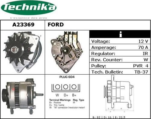 Technika A23369 - Alternator furqanavto.az