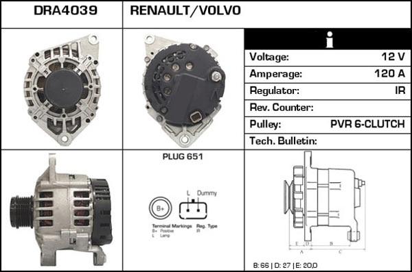 Technika A23702 - Alternator furqanavto.az