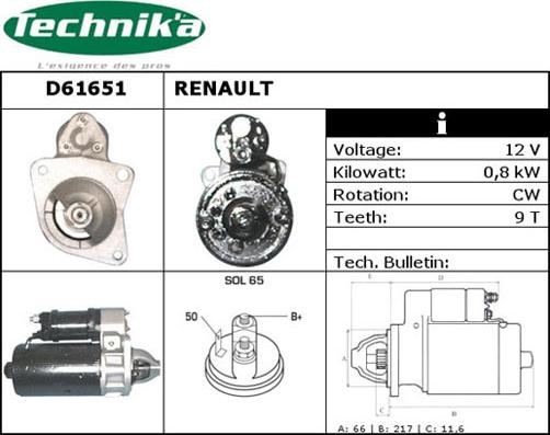 Technika D61651 - Başlanğıc furqanavto.az