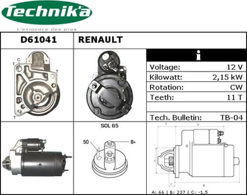 Technika D61041 - Başlanğıc furqanavto.az