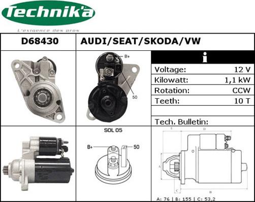 Technika D68430 - Başlanğıc furqanavto.az