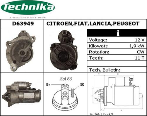 Technika D63949 - Başlanğıc furqanavto.az