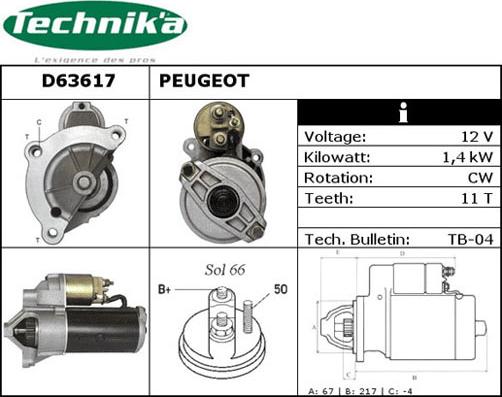 Technika D63617 - Başlanğıc furqanavto.az