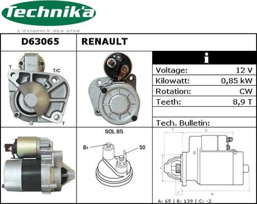 Technika D63065 - Başlanğıc furqanavto.az