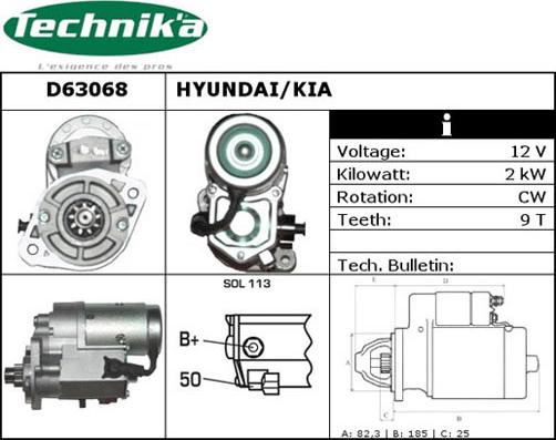 Technika D63068 - Başlanğıc furqanavto.az