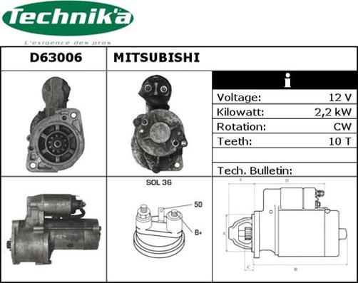 Technika D63006 - Başlanğıc furqanavto.az