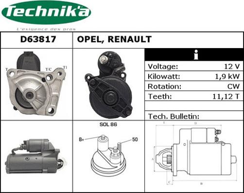 Technika D63817 - Başlanğıc furqanavto.az