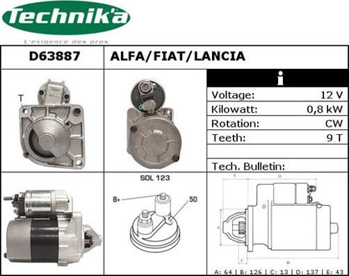 Technika D63887 - Başlanğıc furqanavto.az