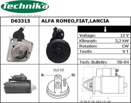 Technika D63315 - Başlanğıc furqanavto.az