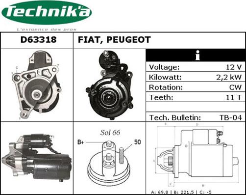 Technika D63318 - Başlanğıc furqanavto.az