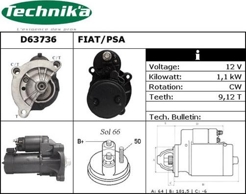 Technika D63736 - Başlanğıc furqanavto.az