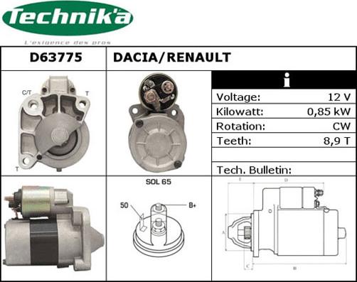 Technika D63775 - Başlanğıc furqanavto.az