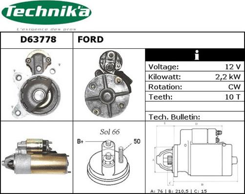 Technika D63778 - Başlanğıc furqanavto.az