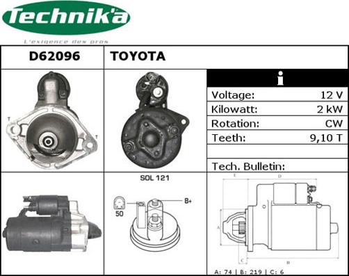 Technika D62096 - Başlanğıc furqanavto.az