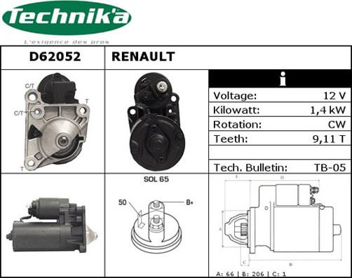 Technika D62052 - Başlanğıc furqanavto.az