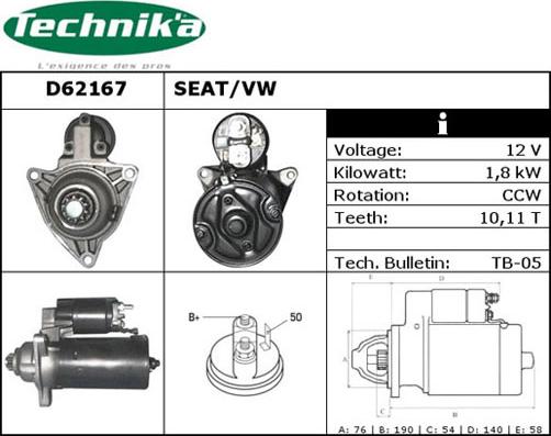 Technika D62167 - Başlanğıc furqanavto.az