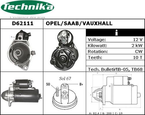 Technika D62111 - Başlanğıc furqanavto.az