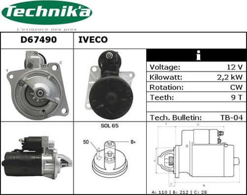 Technika D67490 - Başlanğıc furqanavto.az