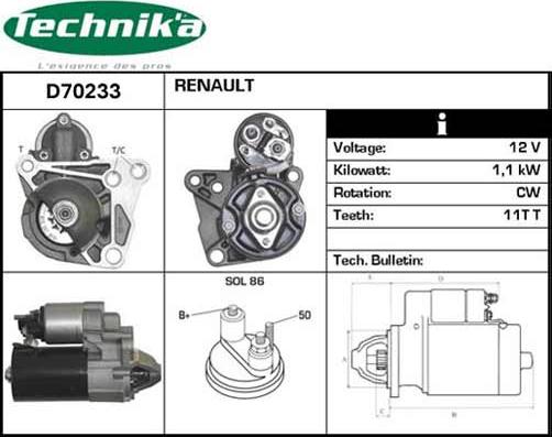 Technika D70233 - Başlanğıc furqanavto.az