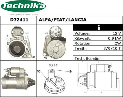 Technika D72411 - Başlanğıc furqanavto.az