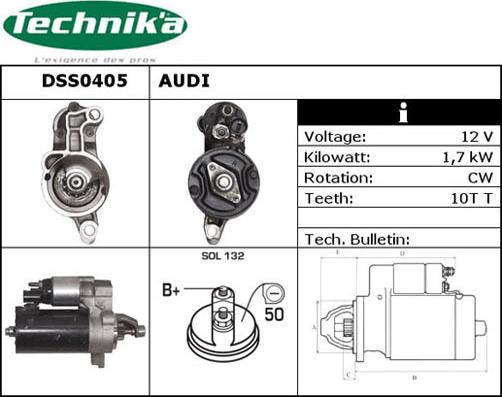 Technika DSS0405 - Başlanğıc furqanavto.az