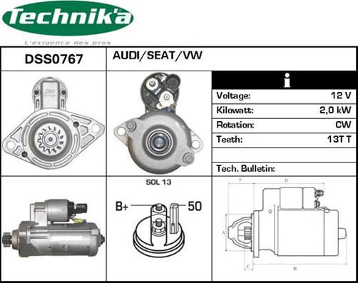 Technika DSS0767 - Başlanğıc furqanavto.az