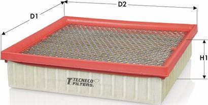 Tecneco Filters AR8997PM - Hava filtri furqanavto.az