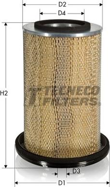Tecneco Filters AR550-I - Hava filtri furqanavto.az
