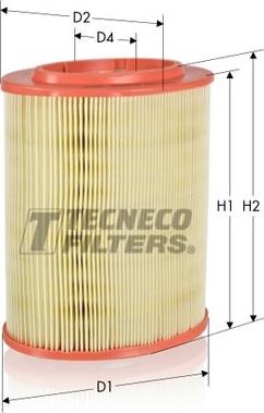 Tecneco Filters AR223-OV - Hava filtri furqanavto.az